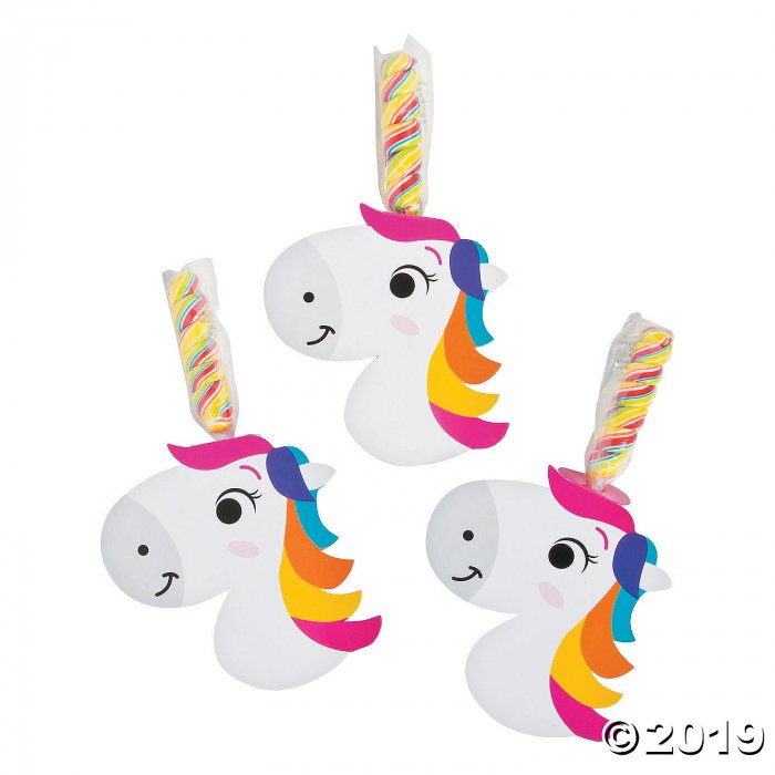 Unicorn Horn Twisty Lollipops (Per Dozen)