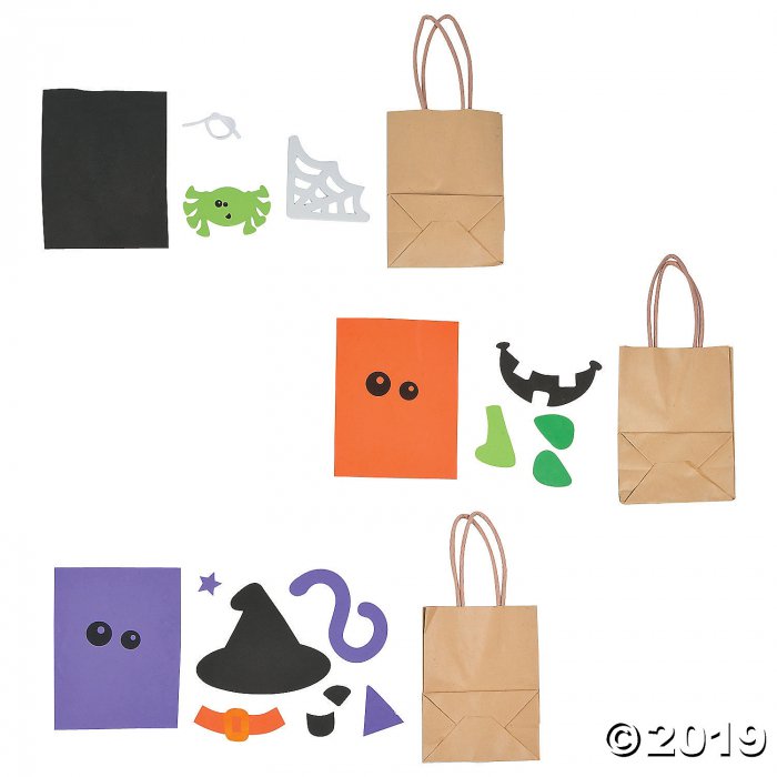 Halloween Friends Trick-Or-Treat Bags Craft Kit (Makes 50)