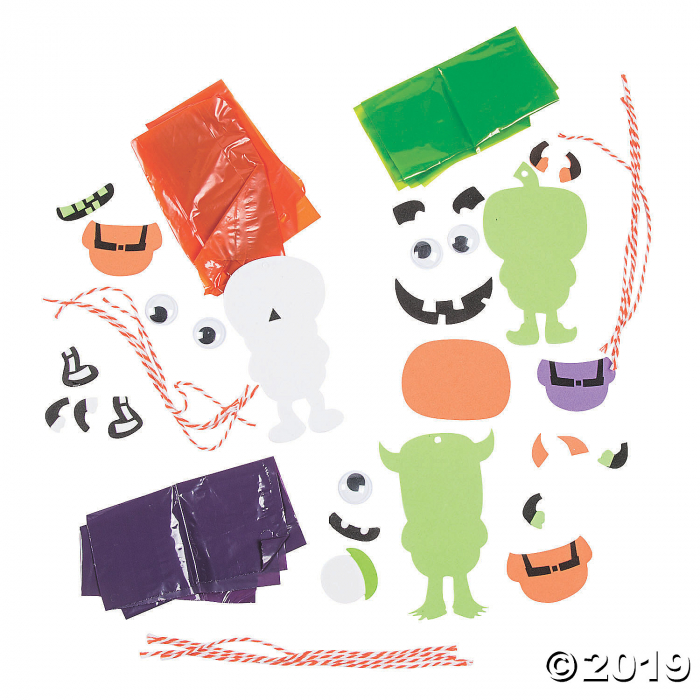 Halloween Parachute Craft Kit (Makes 12)