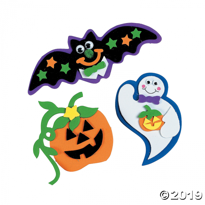 Halloween Character Craft Kit (Makes 12)