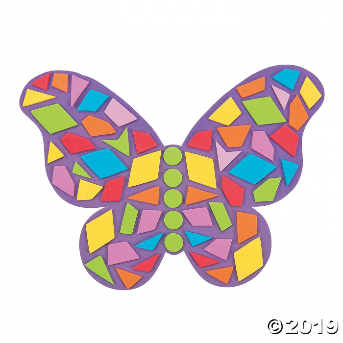 Mosaic Butterfly Kit (Makes 24)