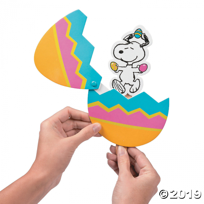 Peanuts® Easter Egg Pop-Up Craft Kit (Makes 12)