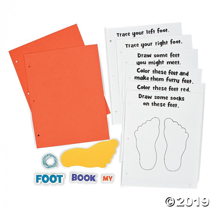 My Foot Book Craft Kit (Makes 12)