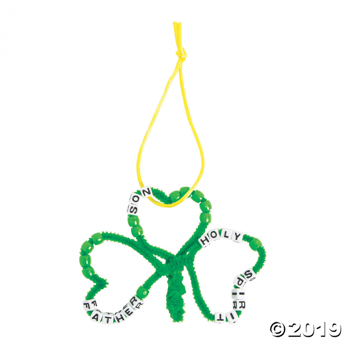 Trinity Beaded Shamrock Craft Kit (Makes 12)