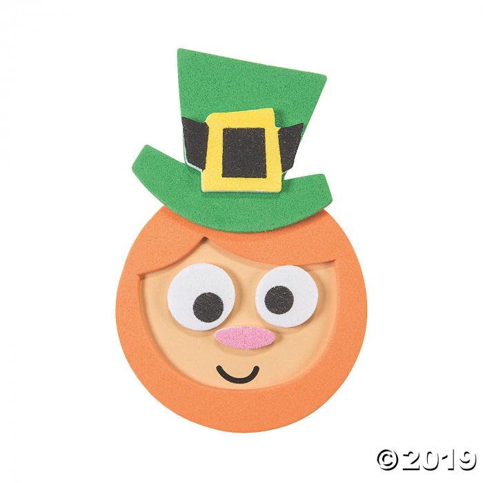 Leprechaun Button Craft Kit (Makes 12)