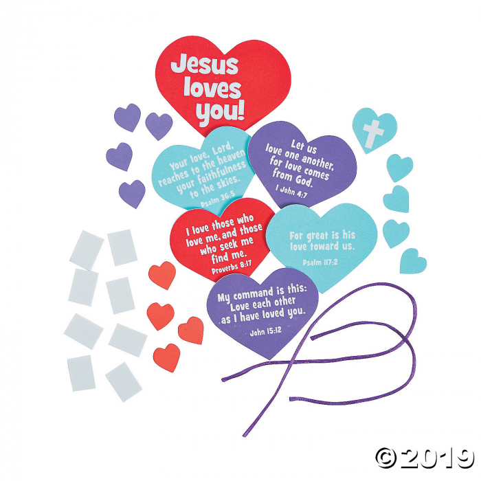 The Lord's Love Gimmie Five Craft Kit (Makes 12)