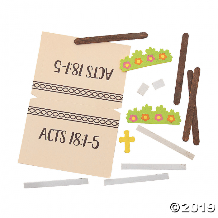 Acts 18:1-5 Tent Craft Kit (Makes 12)