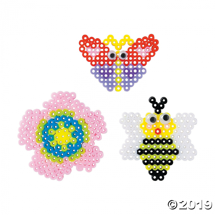 Spring Fuse Beads Craft Kit (Per Dozen)