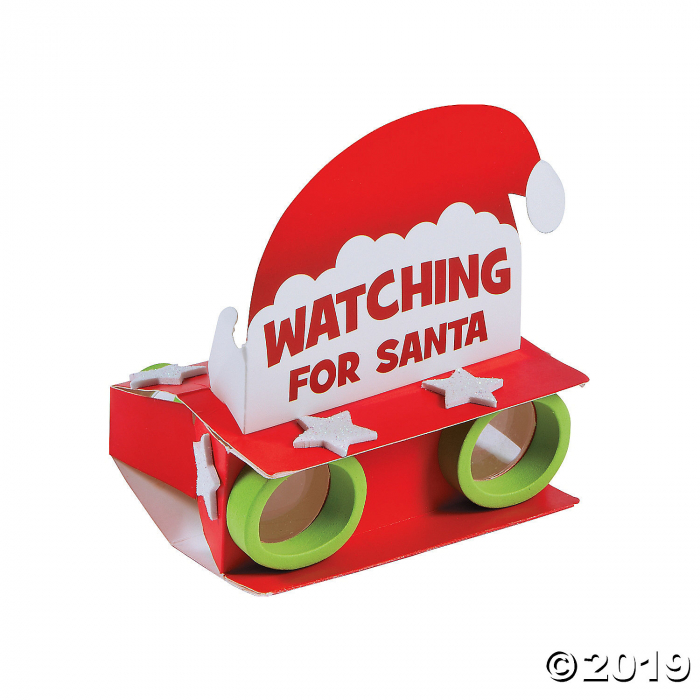 Santa Binoculars Craft Kit (Makes 12)