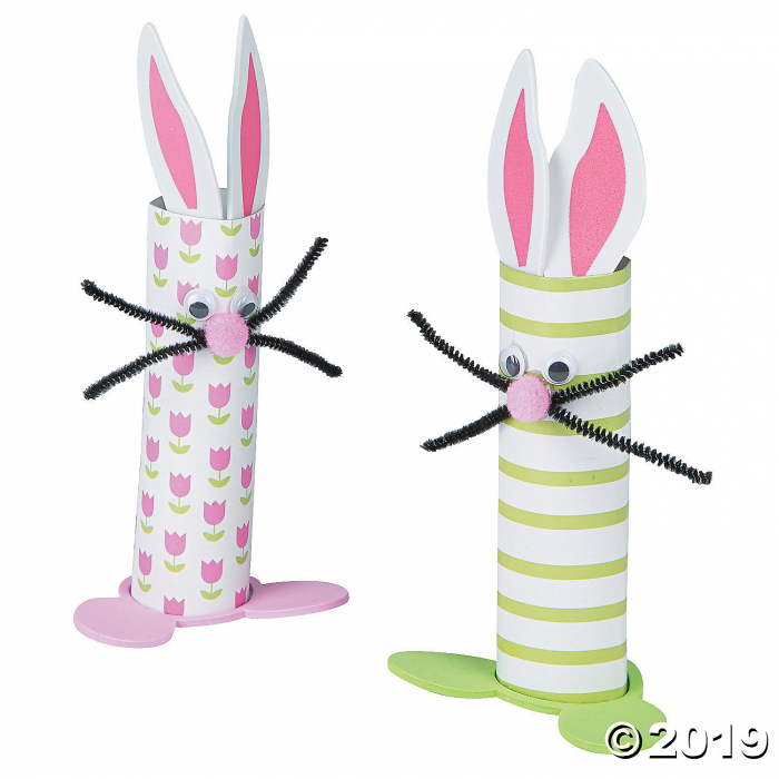 3D Bunny Craft Kit (Makes 12) | GlowUniverse.com