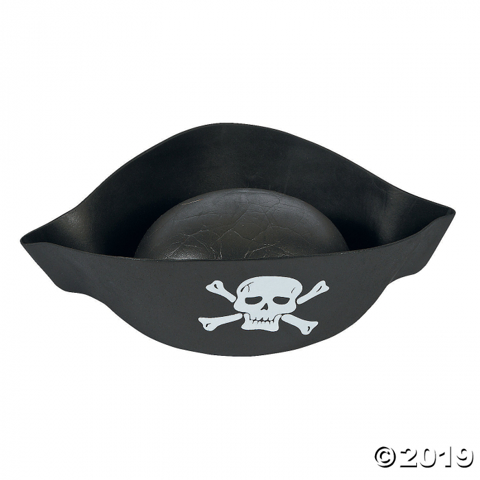 Kids' Molded Pirate Hats (Per Dozen)