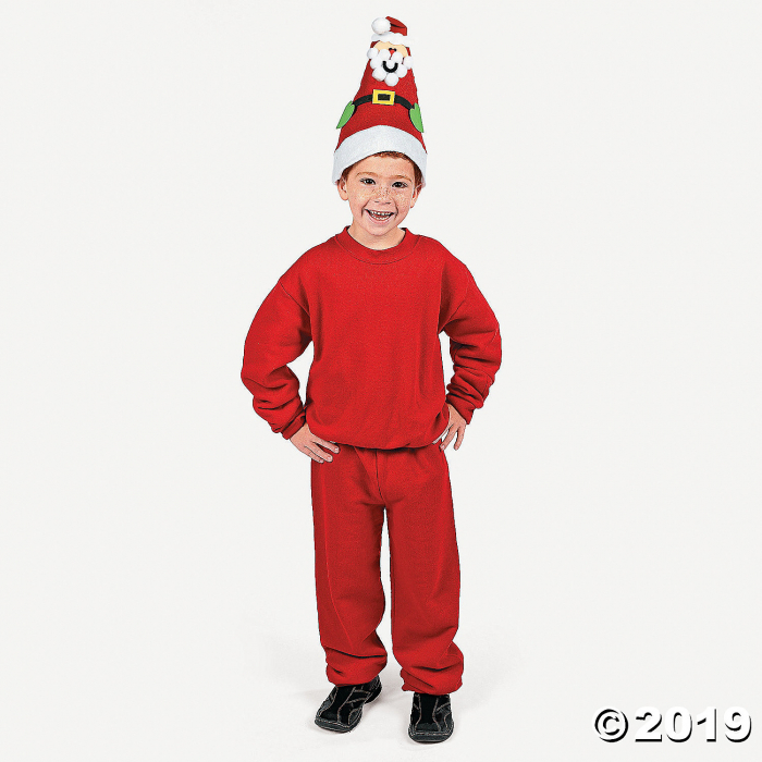 Fabulous Felt Santa Hats (Per Dozen)