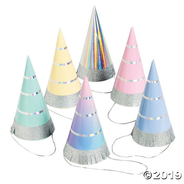 Hooray It's Your Birthday Party Cone Hats (6 Piece(s)) Hooray It's Your Birthday Party Cone Hats (6 Piece(s))