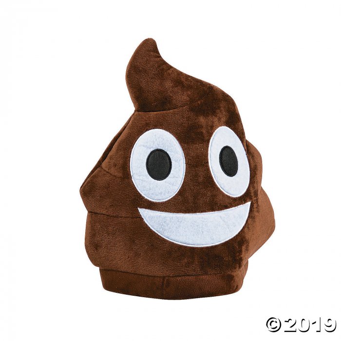 Kid's Plush Poop Emoji Hat (1 Piece(s))