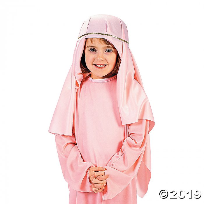 Kids' Pink Nativity Hat
