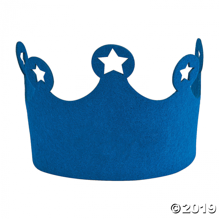 Blue birthday deals crown