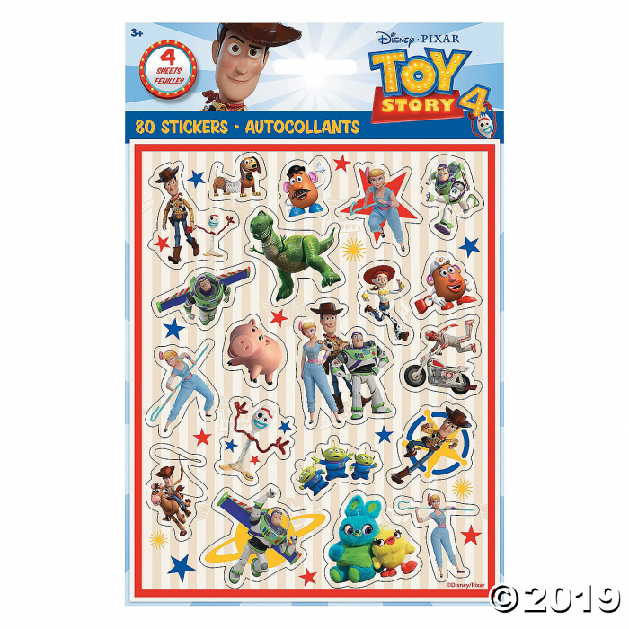 Disney Pixar Toy Story 4 Stickers (4 Sheet(s))