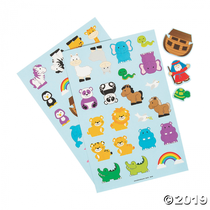 Noah's Ark Stickers (24 Piece(s))