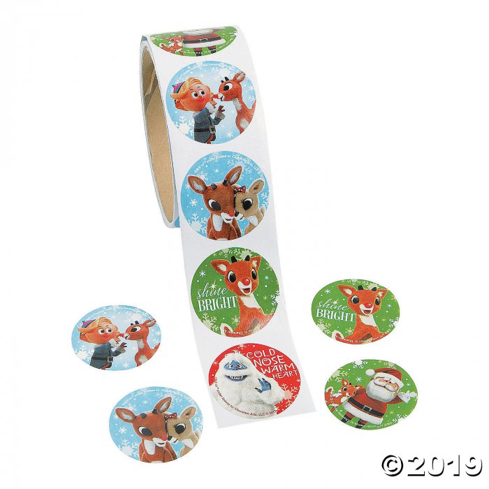 Rudolph the Red-Nosed Reindeer® Stickers (1 Roll(s))