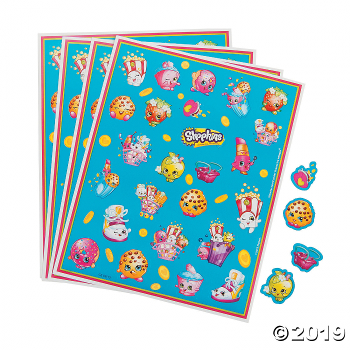Shopkins Stickers (4 Sheet(s))