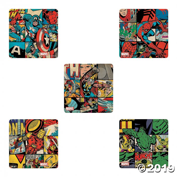 Marvel Retro Style Stickers (100 Piece(s))