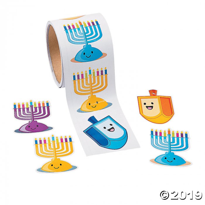 Hanukkah Candles Sticker Rolls (1 Roll(s))
