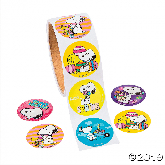 Peanuts® Easter Stickers (1 Roll(s))