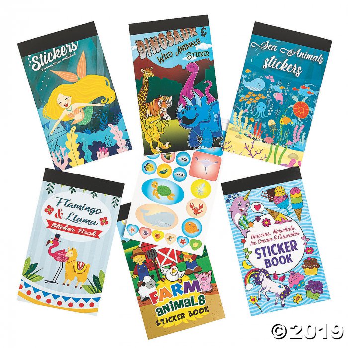 Character & Animal Books of Stickers (6 Piece(s))