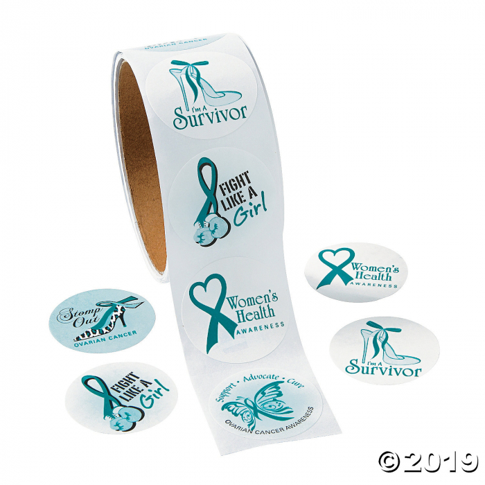 Women's Health Awareness Sticker Rollss (1 Roll(s))