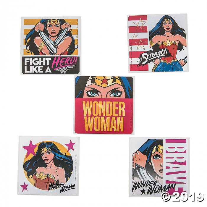 Wonder Woman Hero Stickers (50 Piece(s))