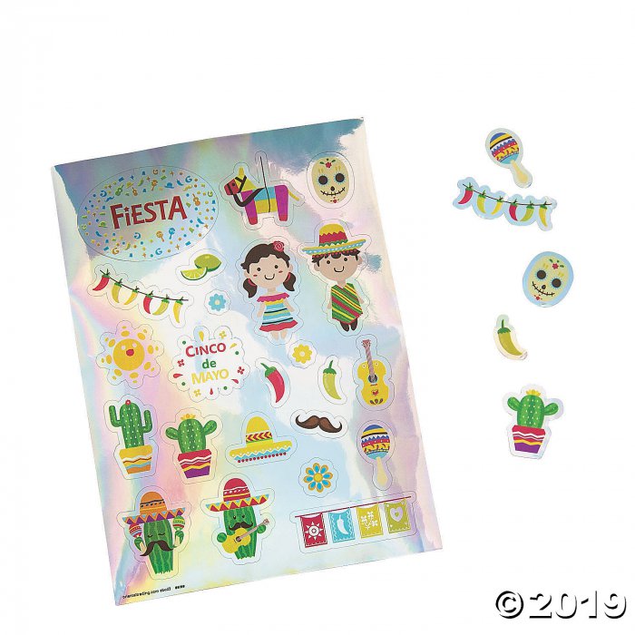 Fiesta Stickers (Per Dozen)