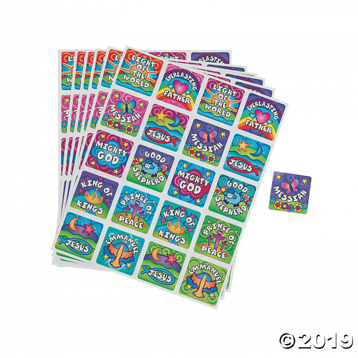 Carson-Dellosa® Names of God Sticker Sheets (6 Sheet(s)) | GlowUniverse.com