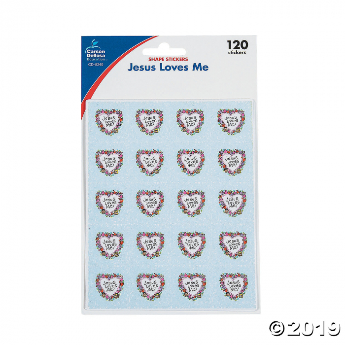 Carson-Dellosa® Jesus Loves Me Sticker Sheets (6 Sheet(s))