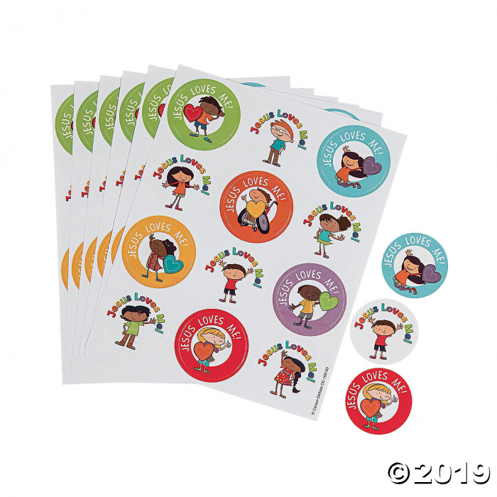 Carson-Dellosa® Jesus Loves the Children Sticker Sheets (6 Sheet(s ...