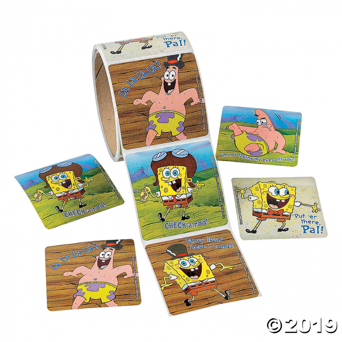 SpongeBob SquarePants Stickers (1 Roll(s))