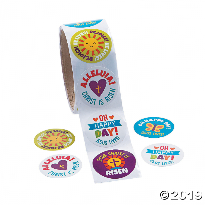 He Lives Stickers (1 Roll(s))