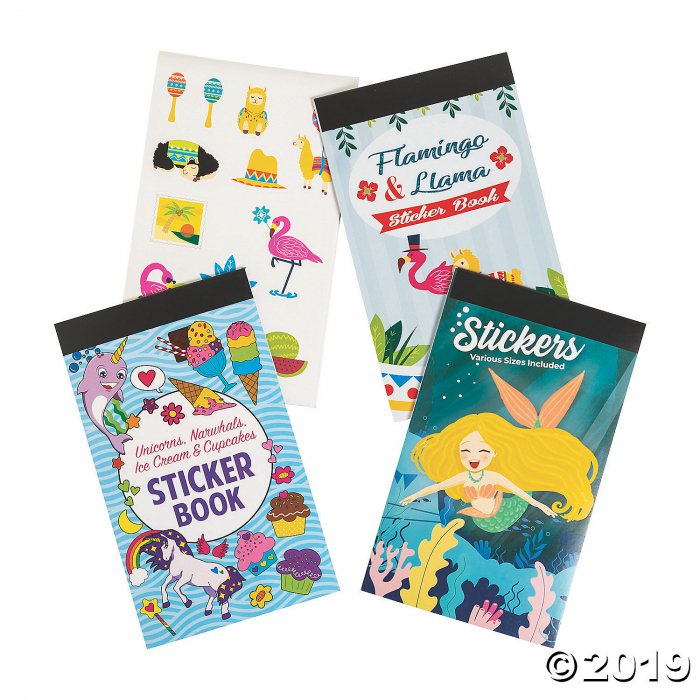 Trendy Characters Books of Stickers (3 Piece(s))