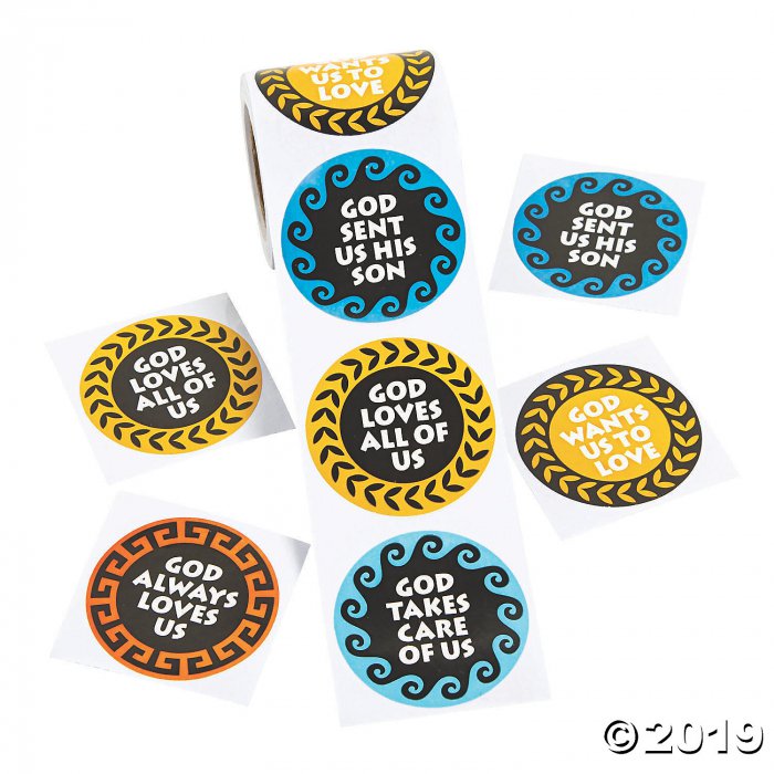 Athens VBS Stickers (1 Roll(s))