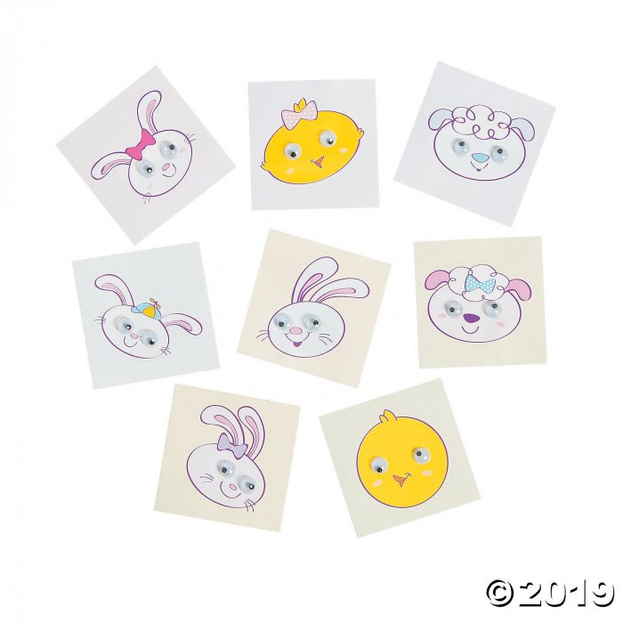 Easter Googly Eye Stickers (72 Piece(s))