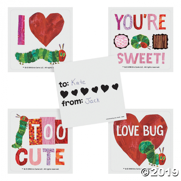 Eric Carle Valentine Sticker Sheets (2 Sheet(s))