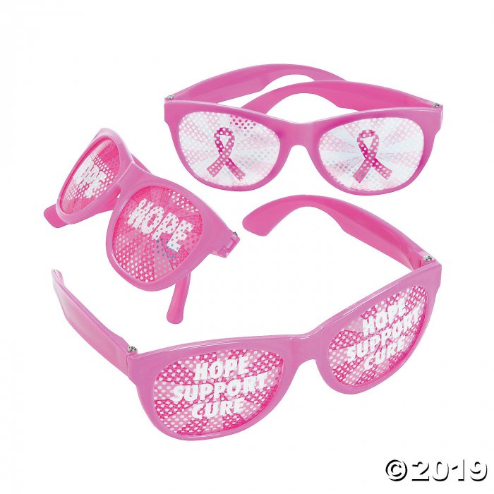 Breast Cancer Awareness Pinhole Glasses (Per Dozen)