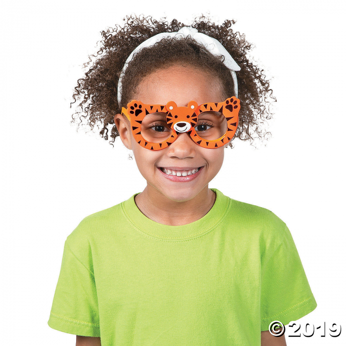 Kid's Zoo Animal Glasses Assortment (Per Dozen)