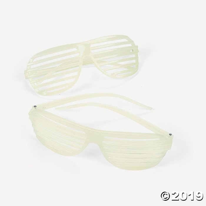 Glow-in-the-Dark Shutter Glasses - 12 Pc. (Per Dozen)