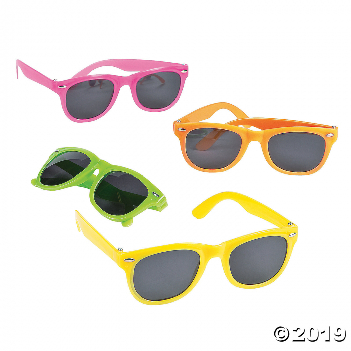 Neon Nomad Sunglasses (Per Dozen)