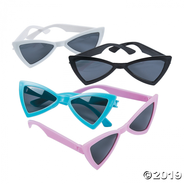 Retro Shaped Sunglasses (Per Dozen)