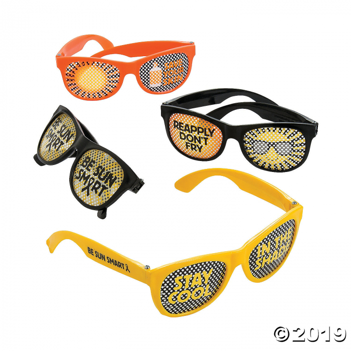 Melanoma Awareness Pinhole Glasses (Per Dozen)