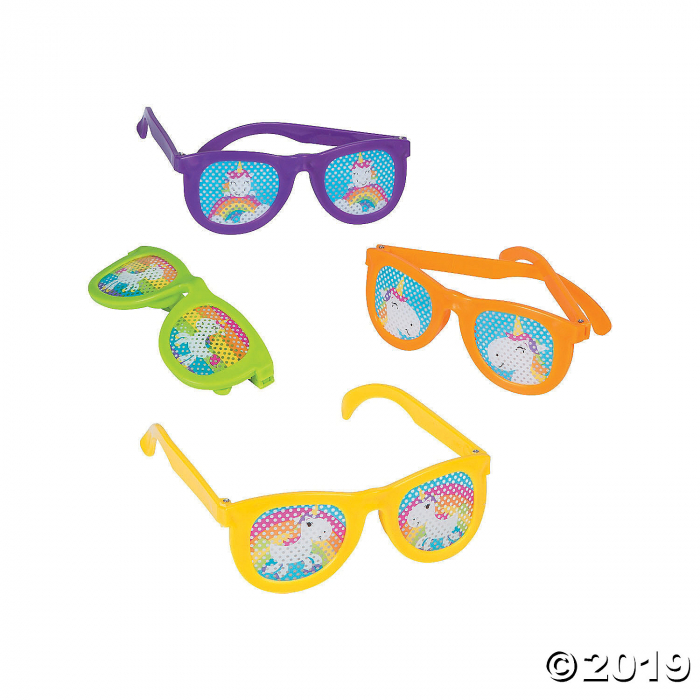 Kid's Unicorn Pinhole Glasses (Per Dozen)