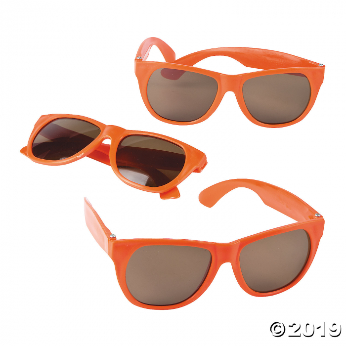 Orange Nomad Sunglasses - 12 Pc. (Per Dozen)