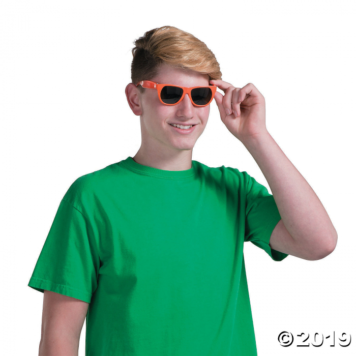 Orange Nomad Sunglasses - 12 Pc. (Per Dozen)