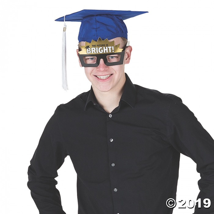 The Future is Bright Graduation Paper Glasses (Per Dozen)